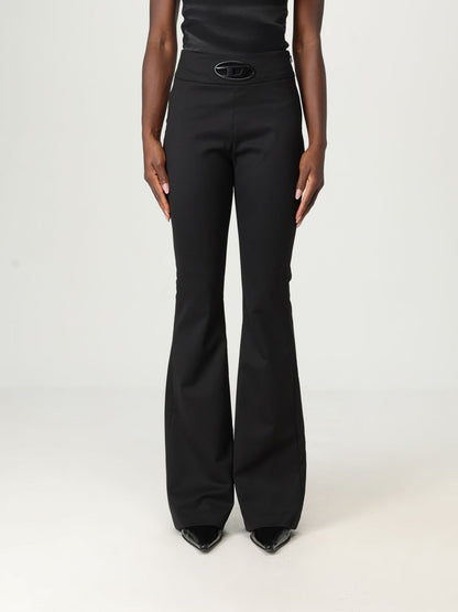 Diesel Pants Woman Black
