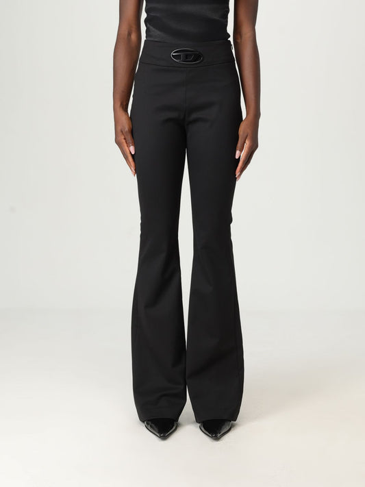 Diesel Pants Woman Black