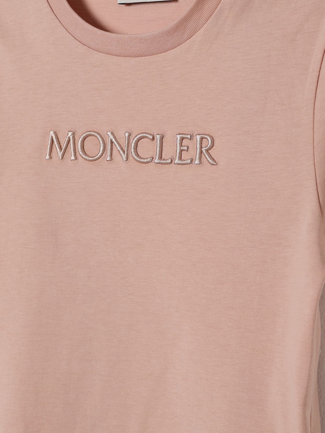 Moncler T Shirt Kids Pink