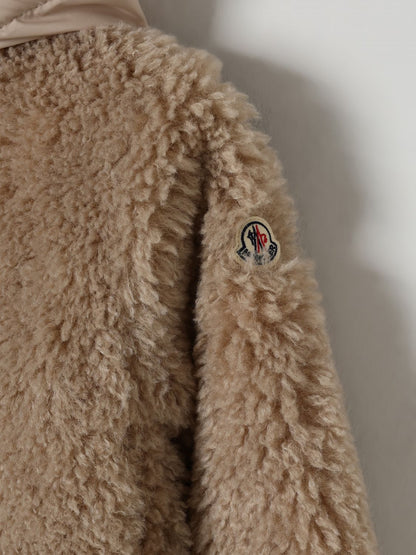 Moncler Coat Kids Beige