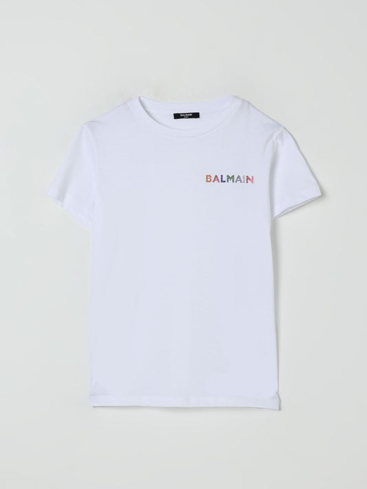 Balmain T Shirt Kids White