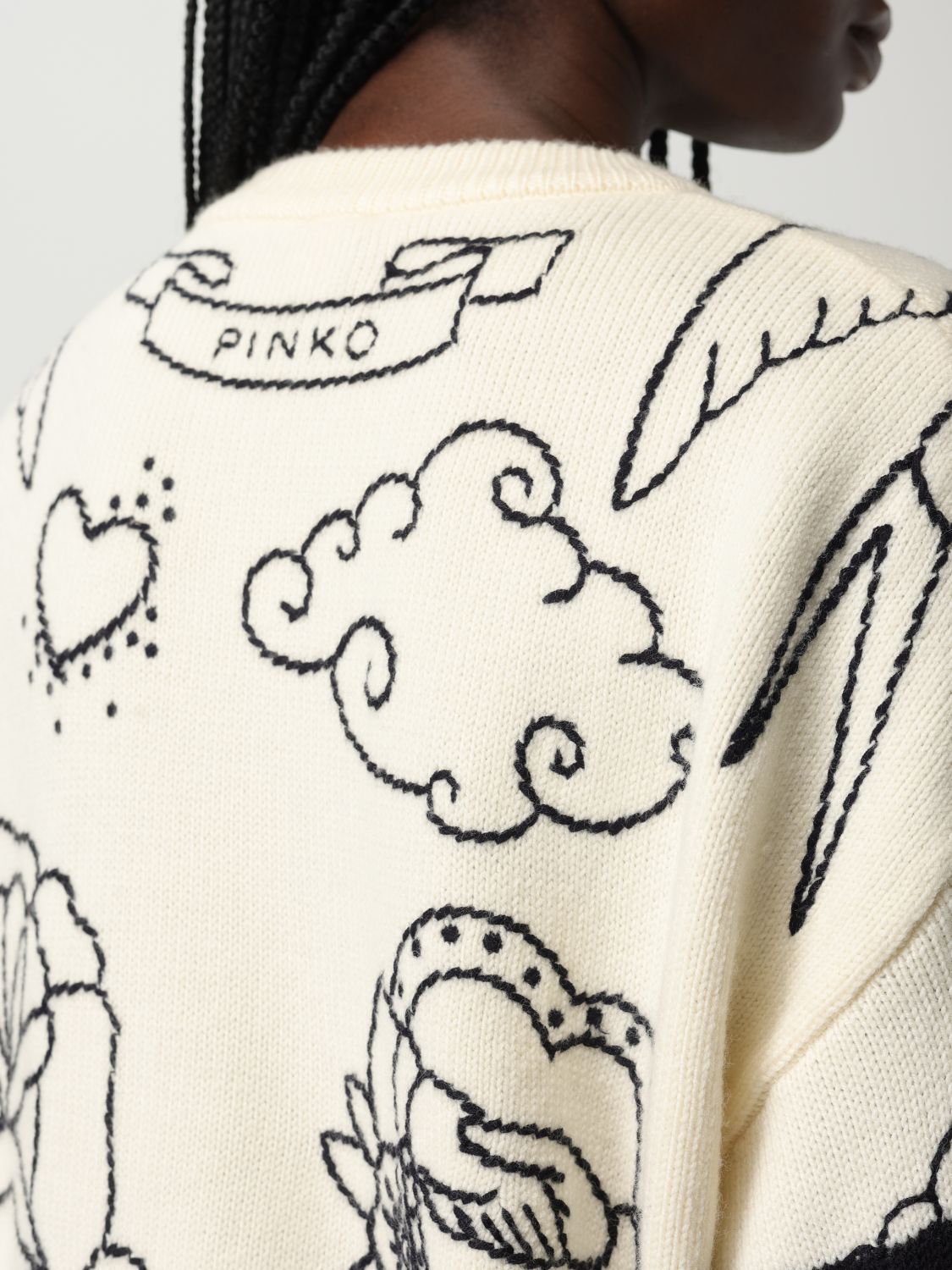 Pinko Sweater Woman White