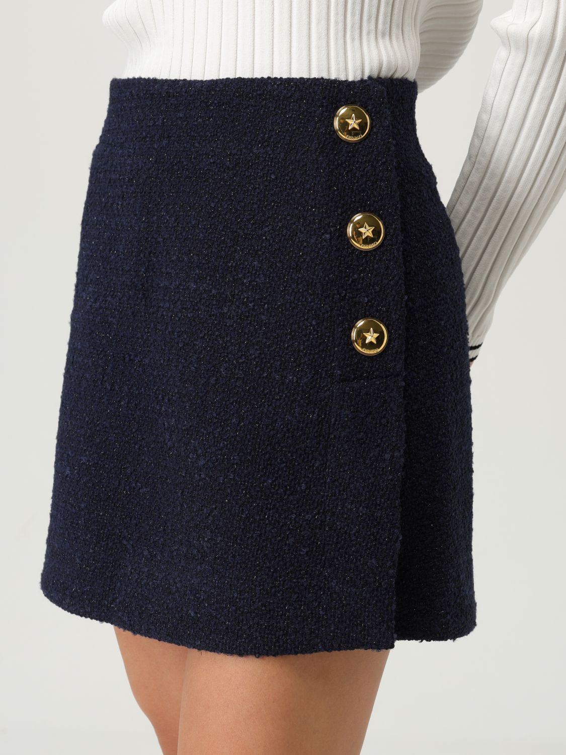 Pinko Skirt Woman Blue