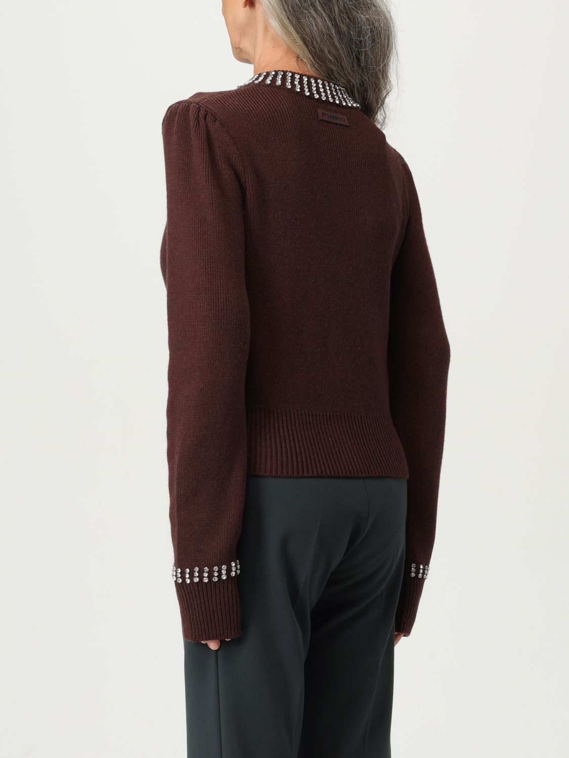 Pinko Cardigan Woman Brown