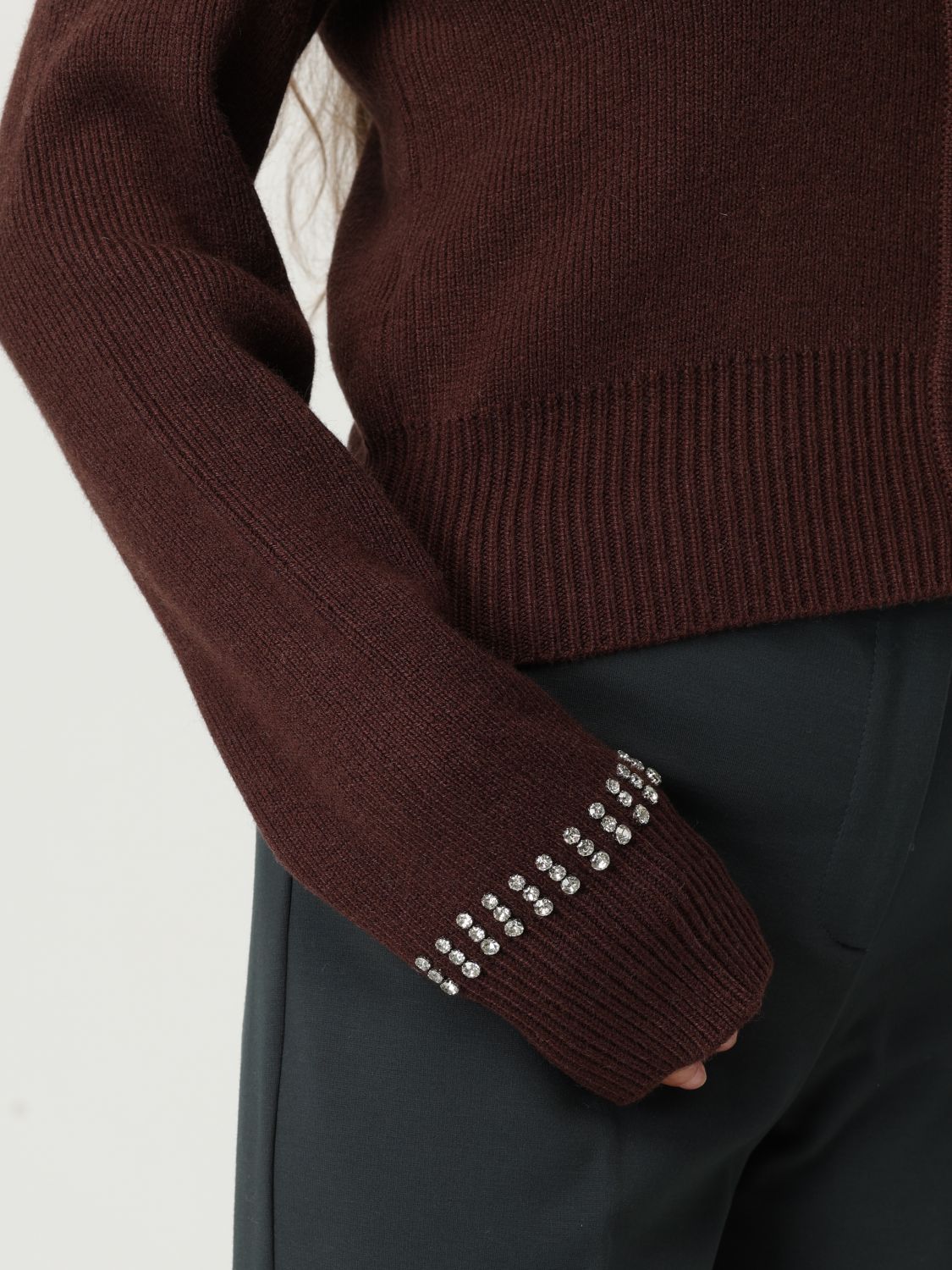 Pinko Cardigan Woman Brown