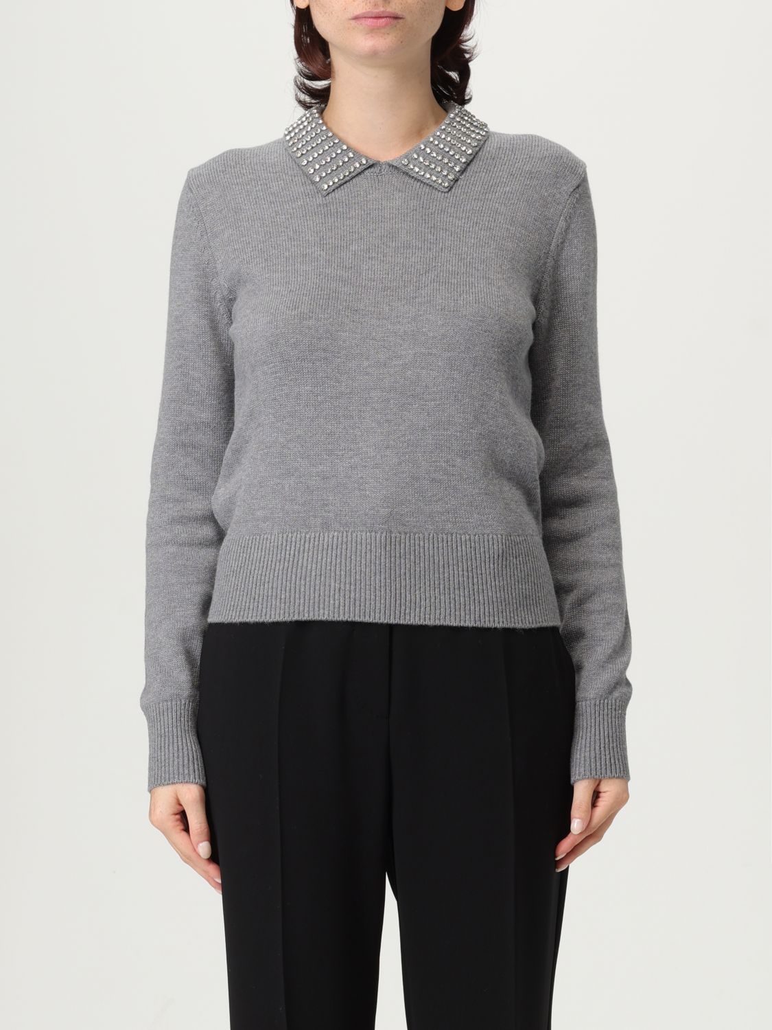 Pinko Sweater Woman Grey 1