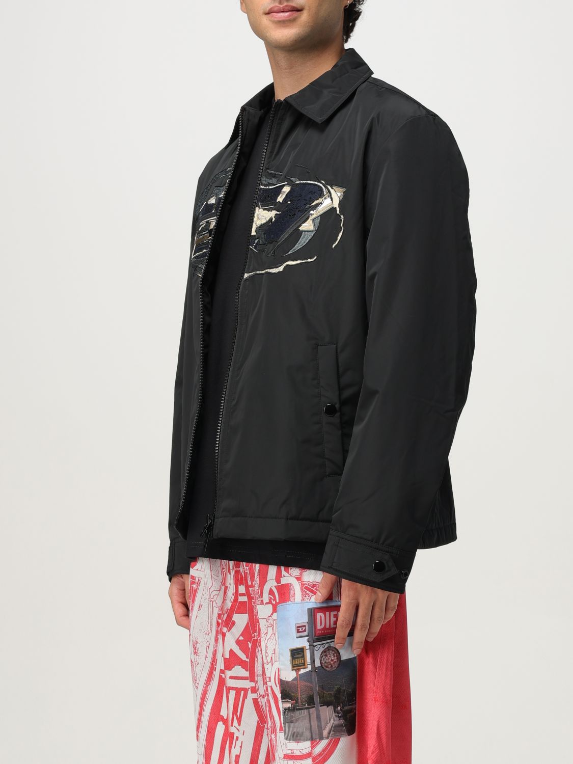 Diesel Jacket Men Black