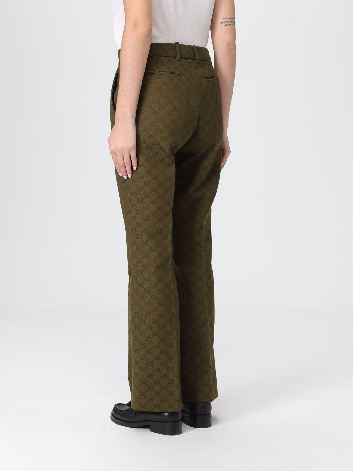Gucci Pants Woman Green