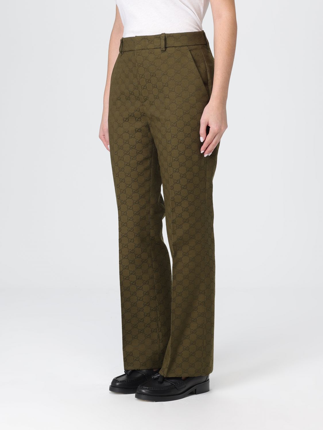 Gucci Pants Woman Green