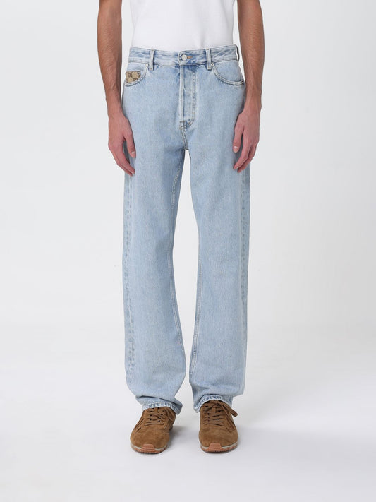 Gucci Jeans Men Gnawed Blue