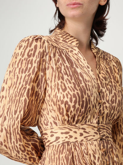 Zimmermann Dress Woman Brown