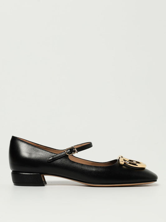 Ferragamo Ballet Flats Woman Black