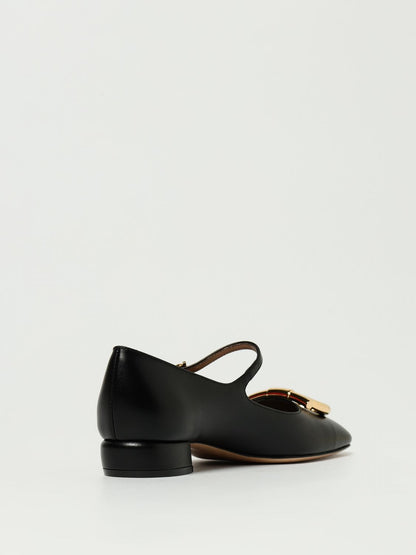Ferragamo Ballet Flats Woman Black