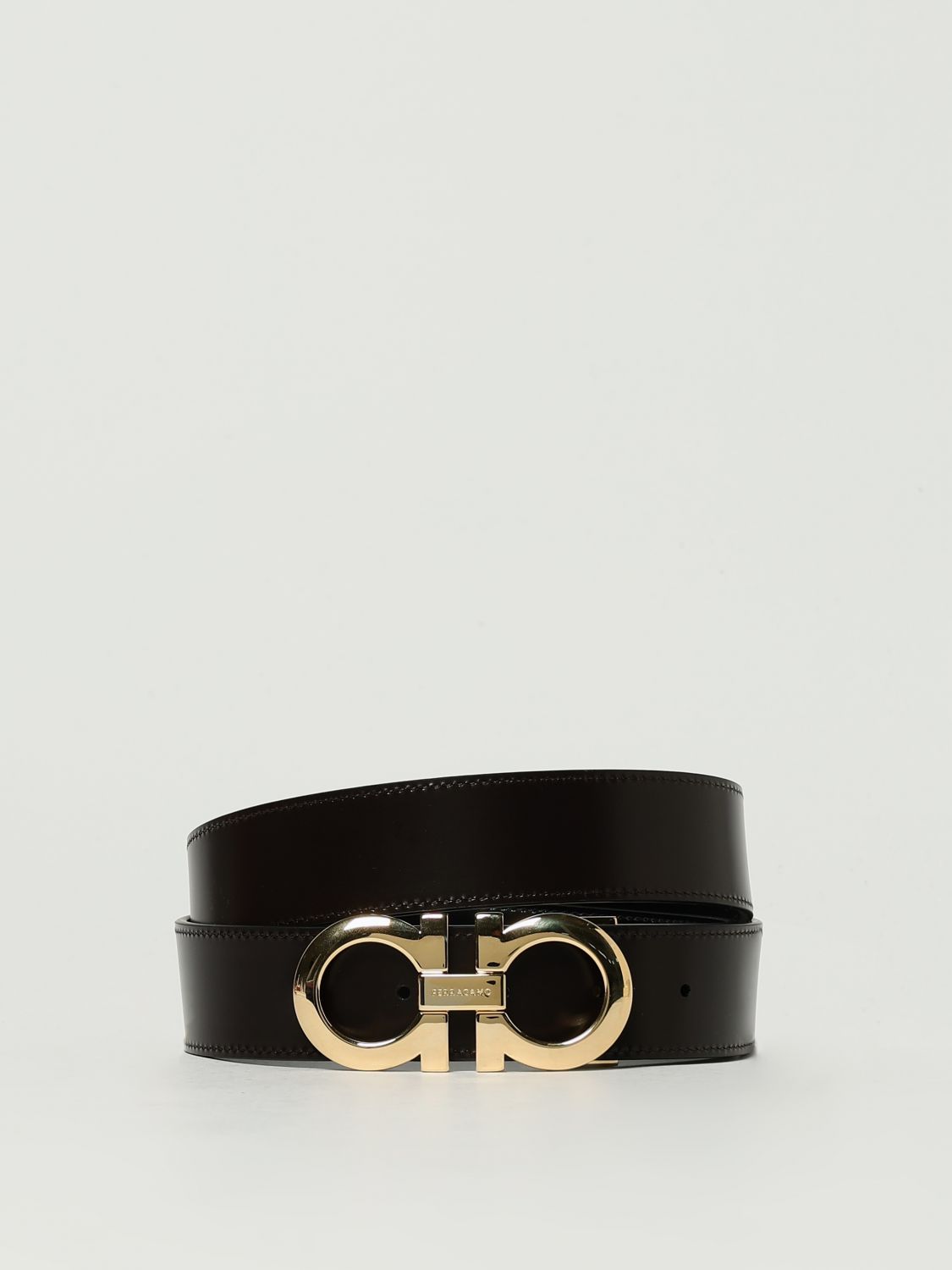 Ferragamo Belt Men Black