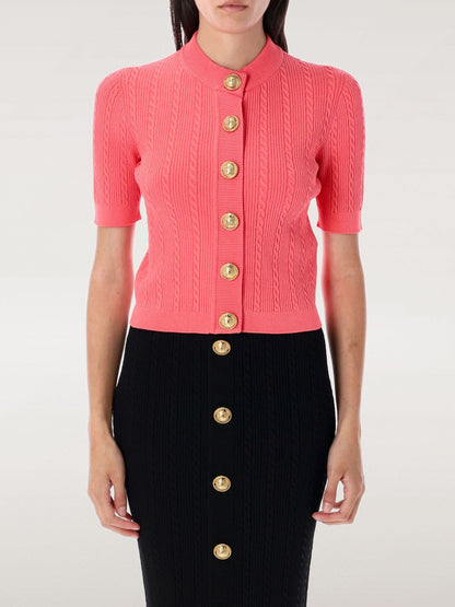 Balmain Cardigan Woman Black