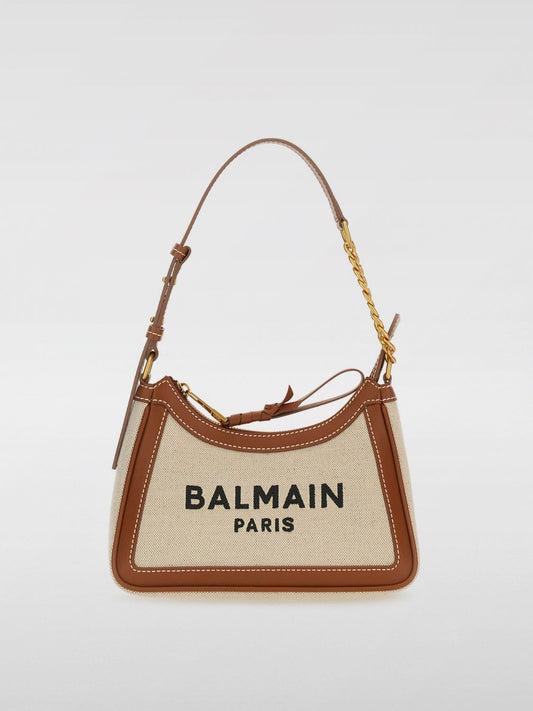 Balmain Shoulder Bag Woman Brown