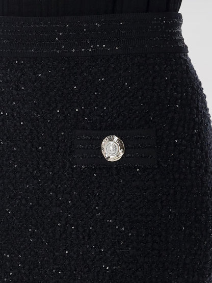 Balmain Skirt Woman Black
