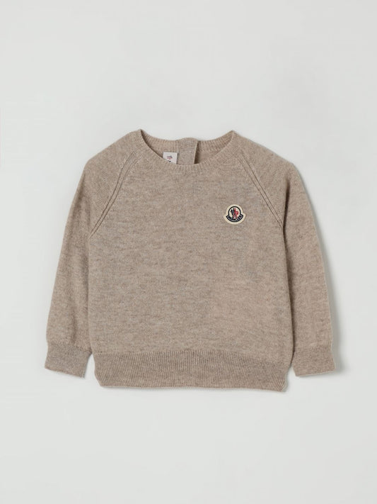 Moncler Sweater Kids Beige