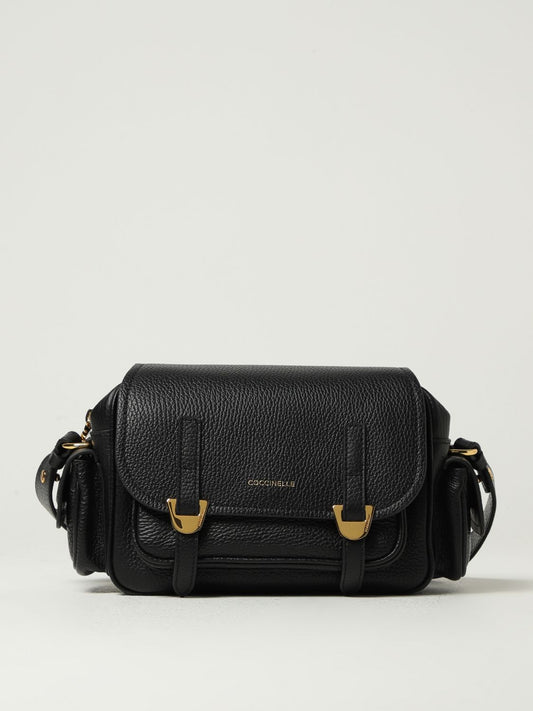 Coccinelle Crossbody Bags Woman Black