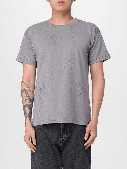Diesel T Shirt Men Charcoal