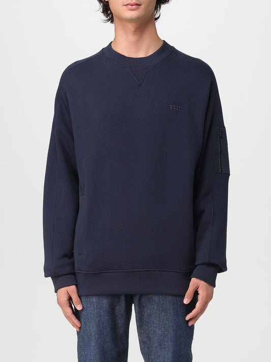 Boss Sweatshirt Men Blue
