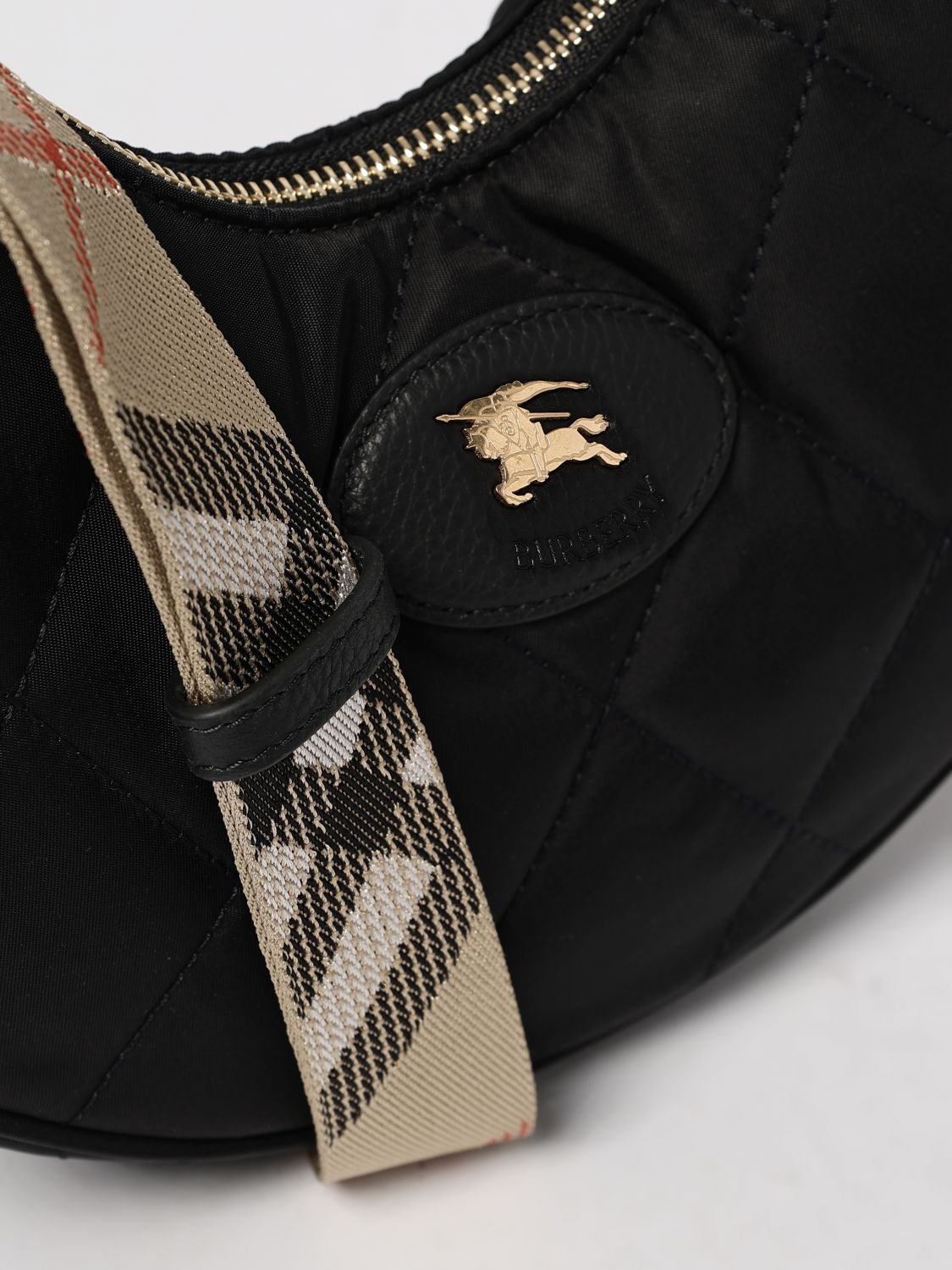 Burberry Shoulder Bag Woman Black