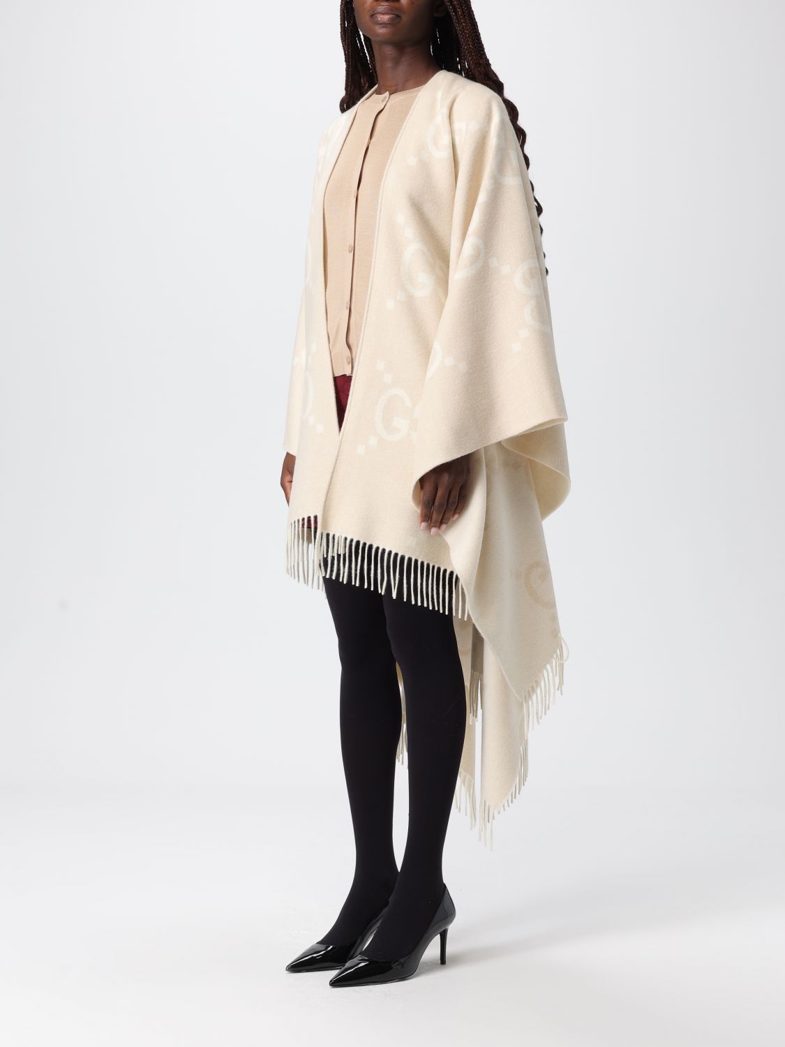 Gucci Coat Woman Camel