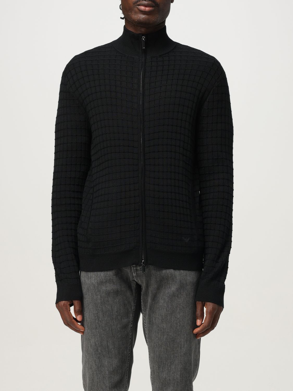 Emporio Armani Cardigan Men Black