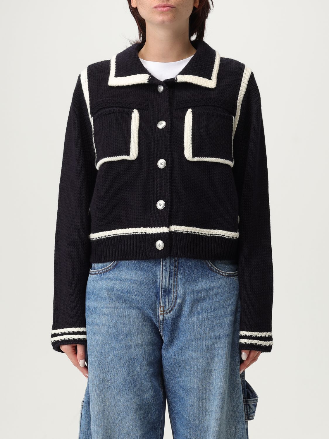 Pinko Sweater Woman Blue