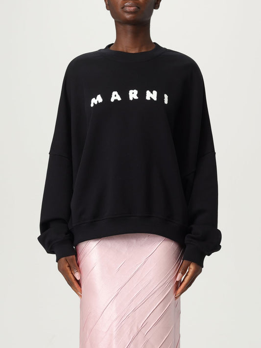Marni Sweatshirt Woman Yellow Cream