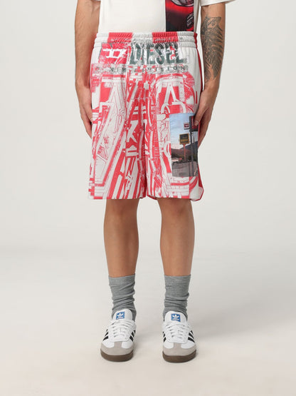 Diesel Short Men Red