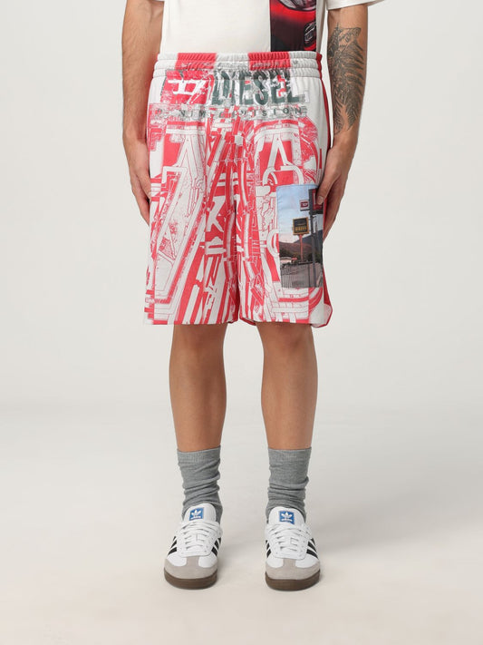 Diesel Short Men Red