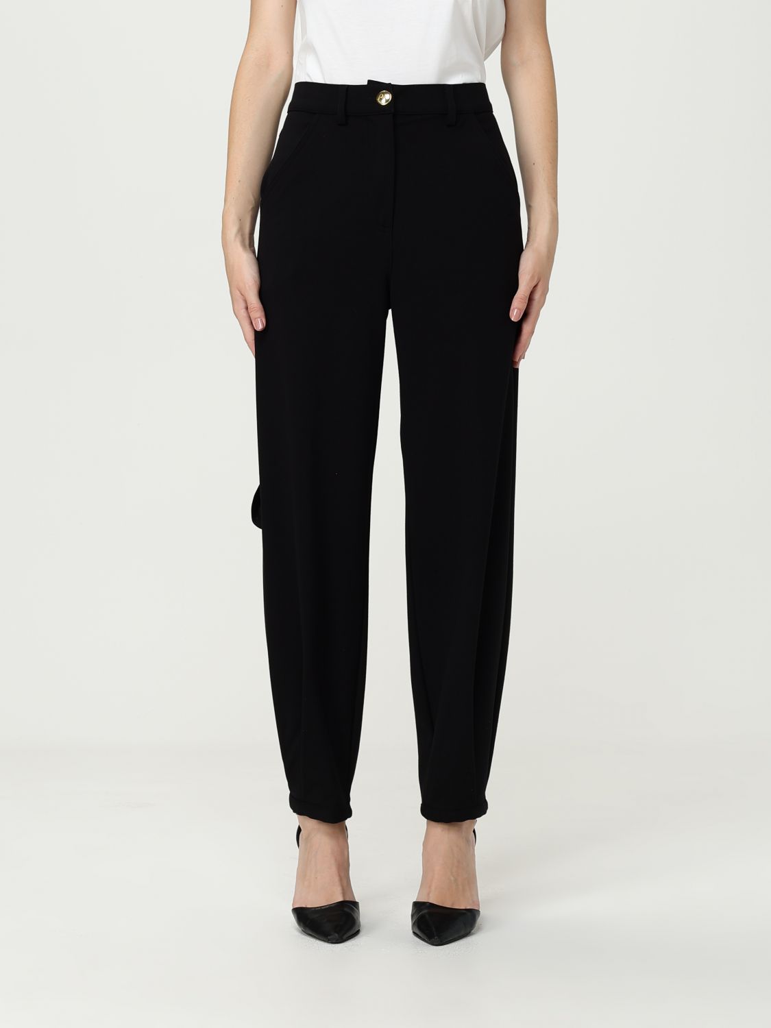 Pinko Pants Woman Black