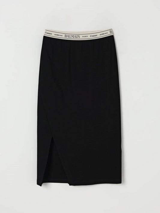 Balmain Skirt Kids Black