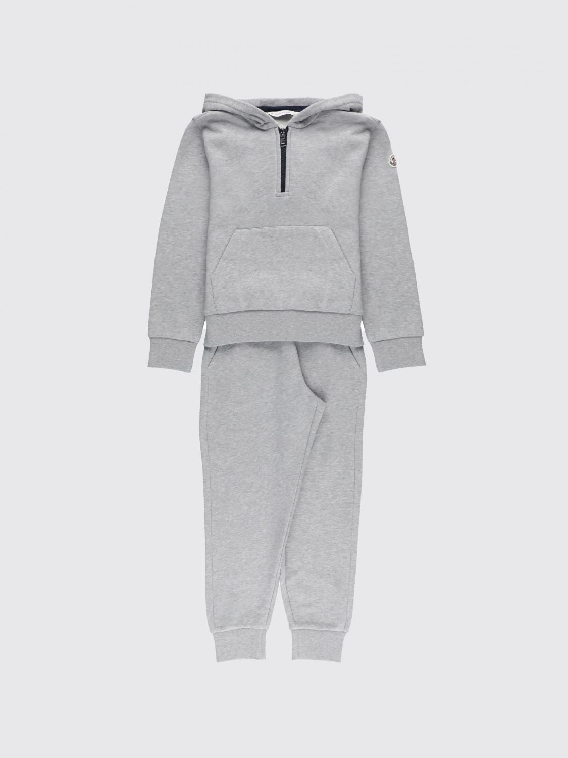 Moncler Suit Kids Grey