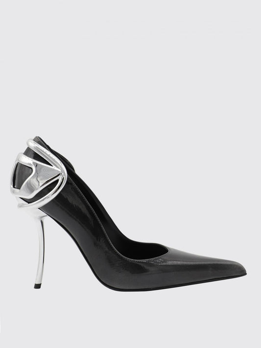 Diesel High Heel Shoes Woman Grey