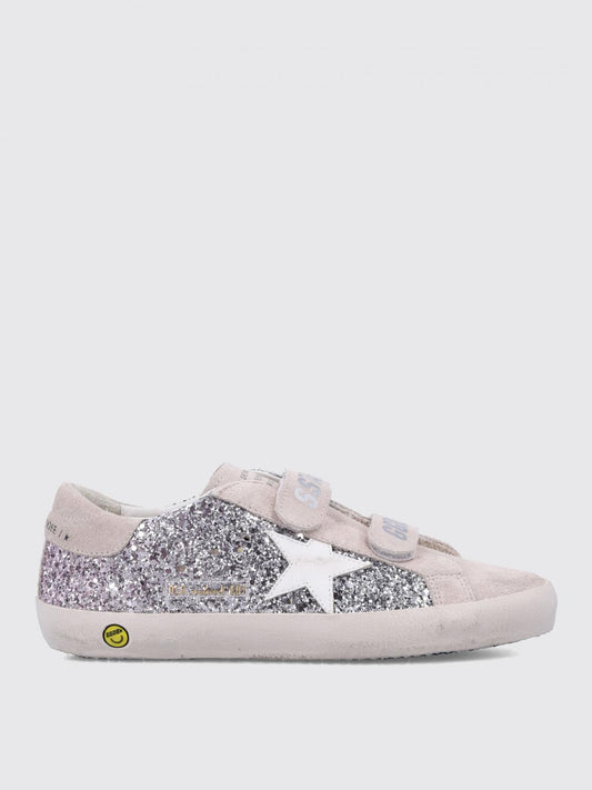 Golden Goose Sneakers Kids Silver