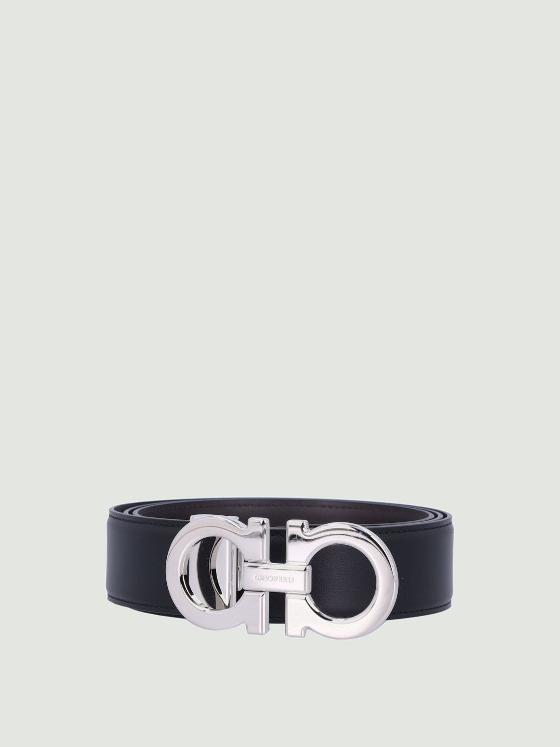 Ferragamo Belt Men Black
