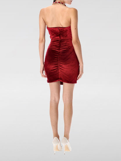 Balmain Dress Woman Red
