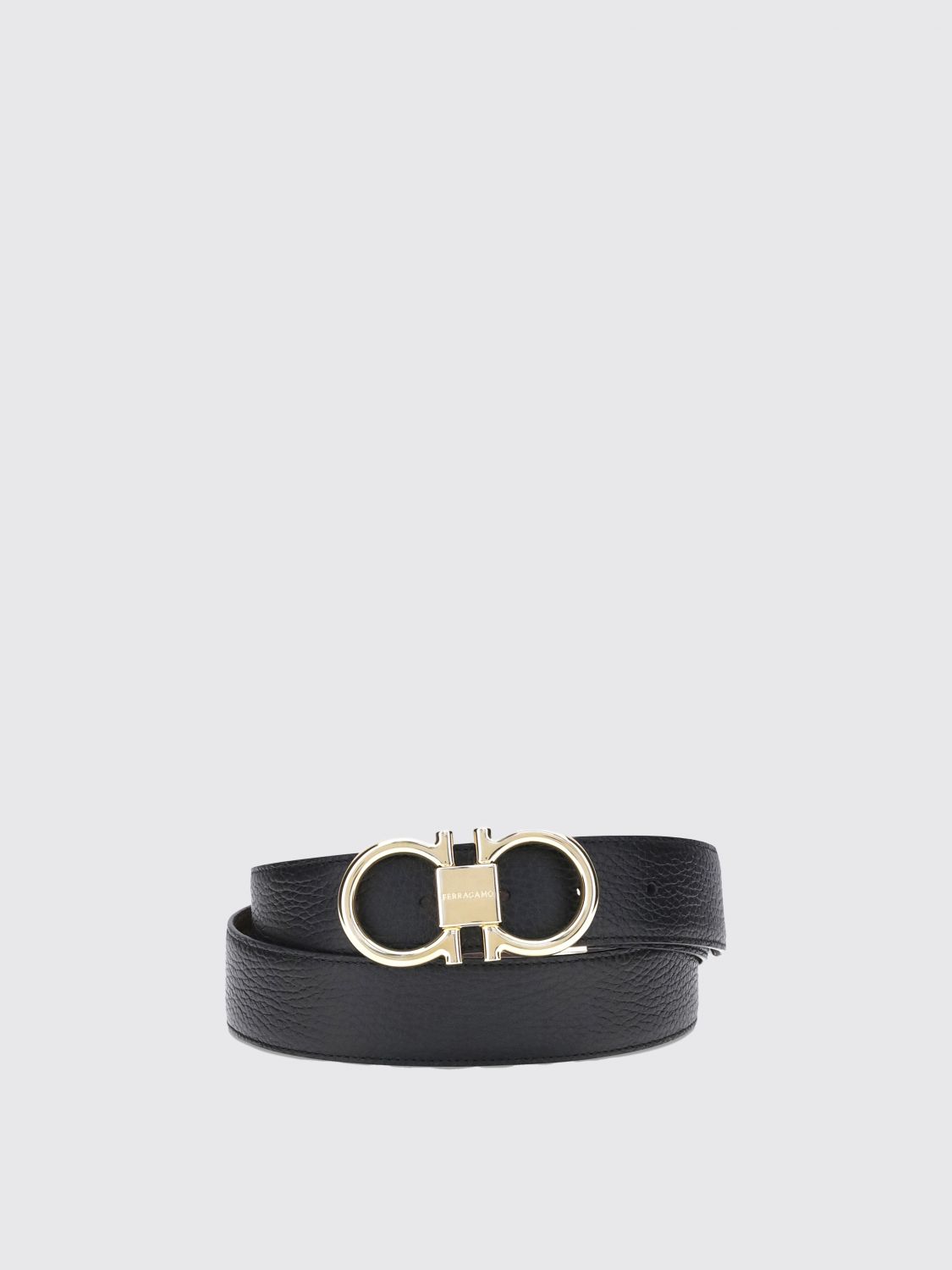Ferragamo Belt Men Black