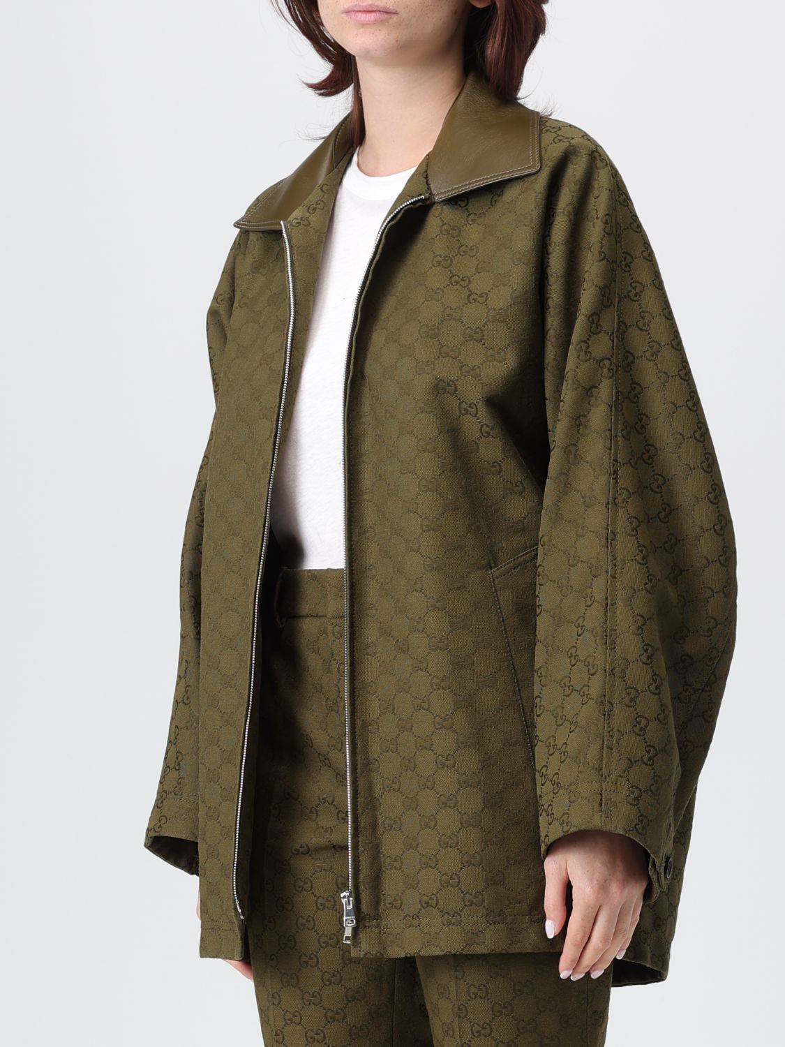 Gucci Jacket Woman Green