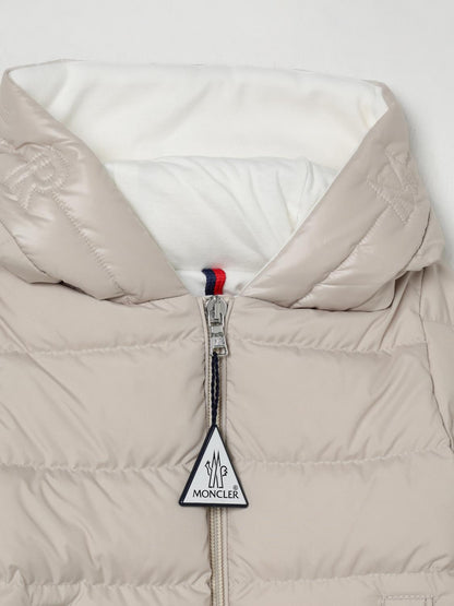 Moncler Coats Kids Beige