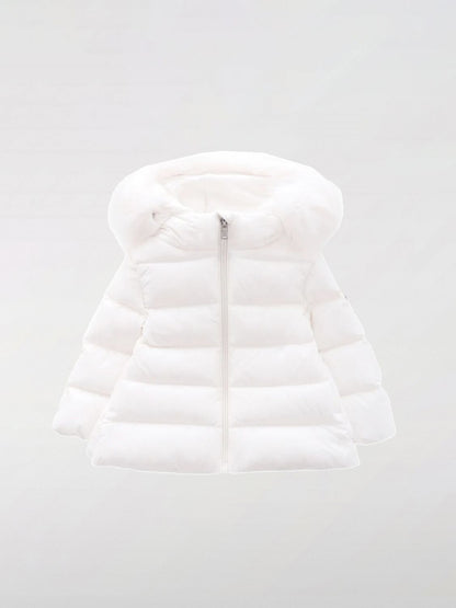 Moncler Coats Kids Beige