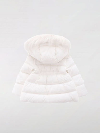 Moncler Coats Kids Beige