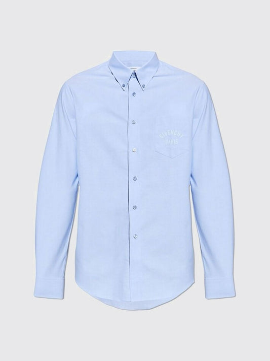 Givenchy Shirt Men Sky