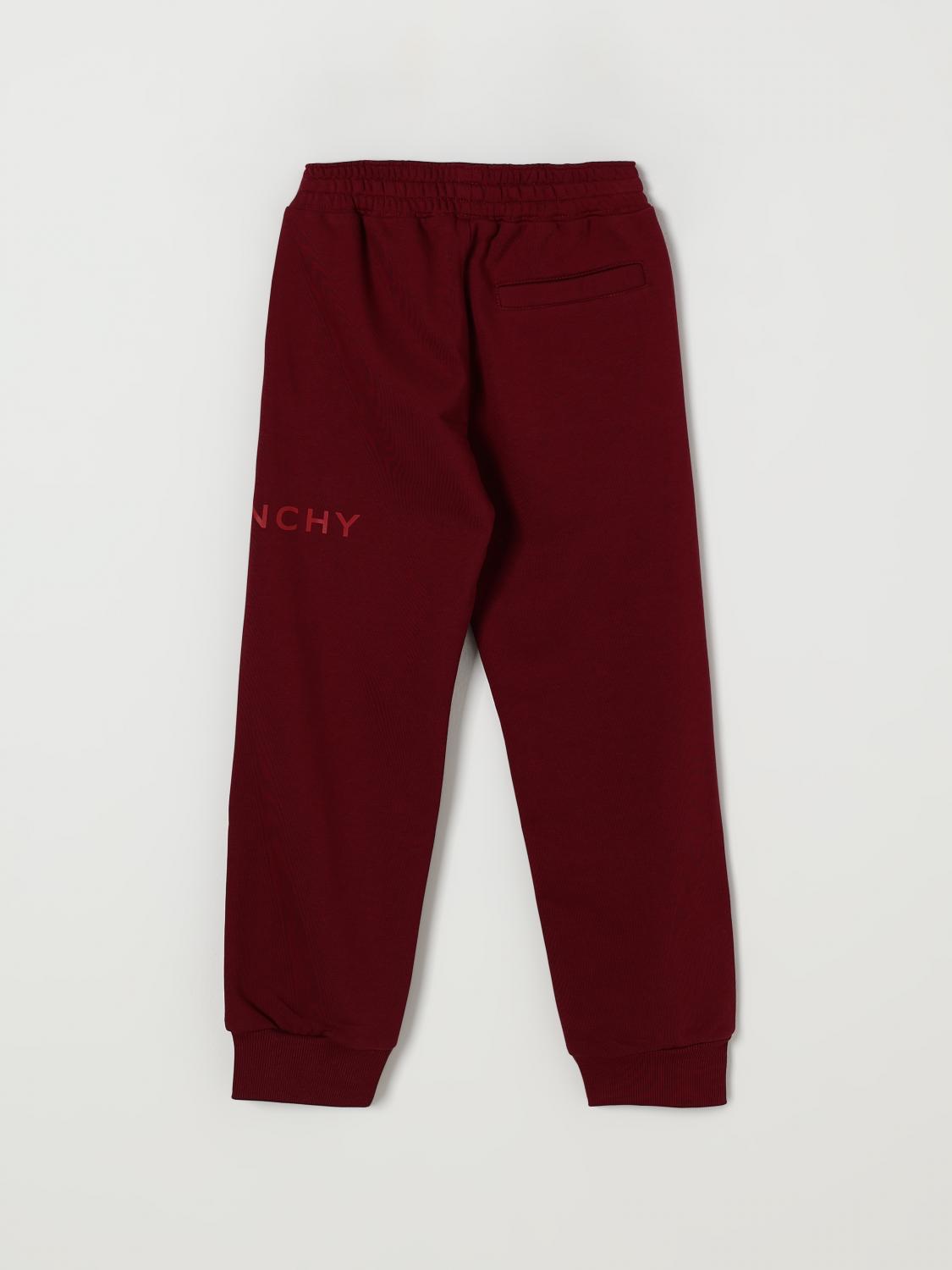Givenchy Pants Kids Burgundy