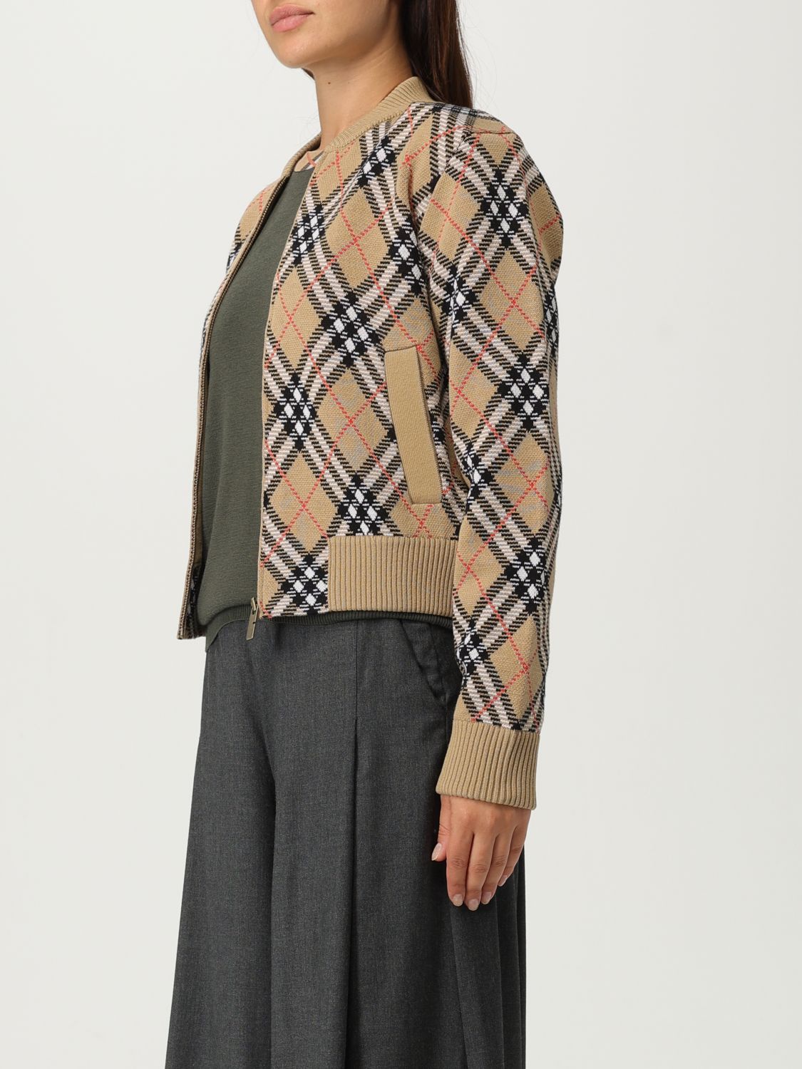 Burberry Jacket Woman Sand