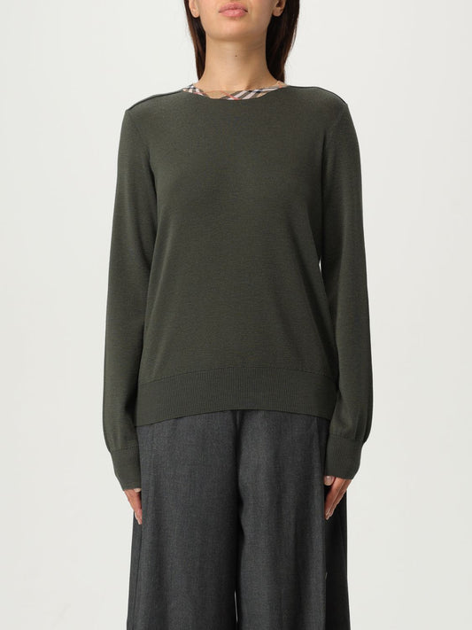 Burberry Sweater Woman Grey
