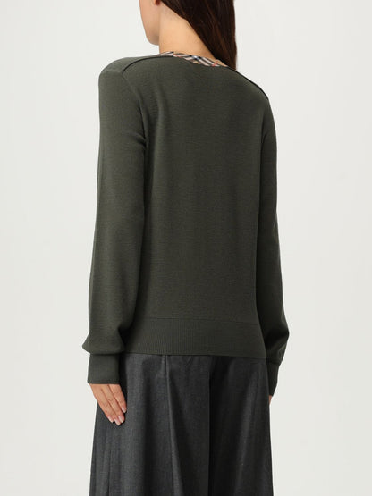 Burberry Sweater Woman Grey