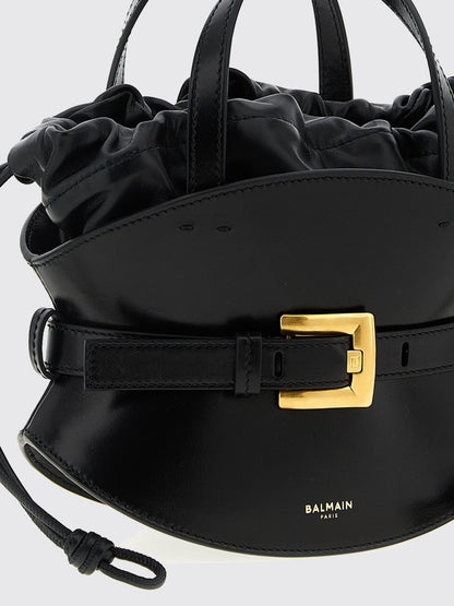Balmain Shoulder Bag Woman Black